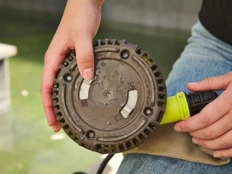 Pompe d'évacuaton pour eau claire et chargée ryobi RY18SPA-0 18V - de batterie