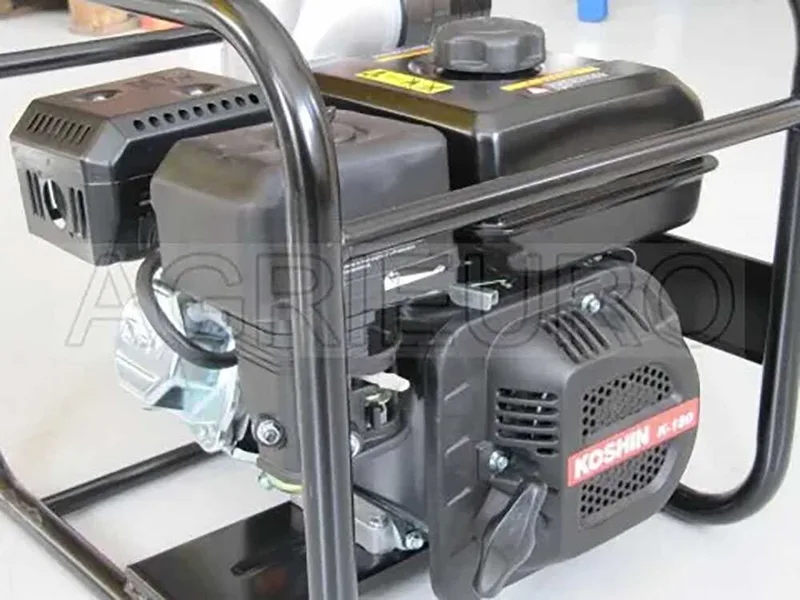 Motopompe d'arrosage auto-amorçante avec moteur thermique Oriental Koshin SEV-80X