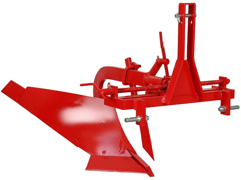 MDS-01C - Charrue mono-soc à dent - Réglage latéral manuel par vis - Pour tracteurs avec attelage à trois points