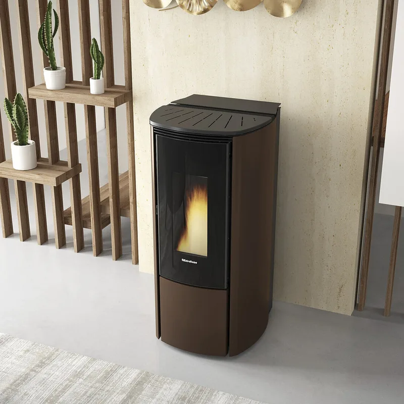 Extraflame katia 9 5.0 evo - Bronze poêle à granulés evolution line