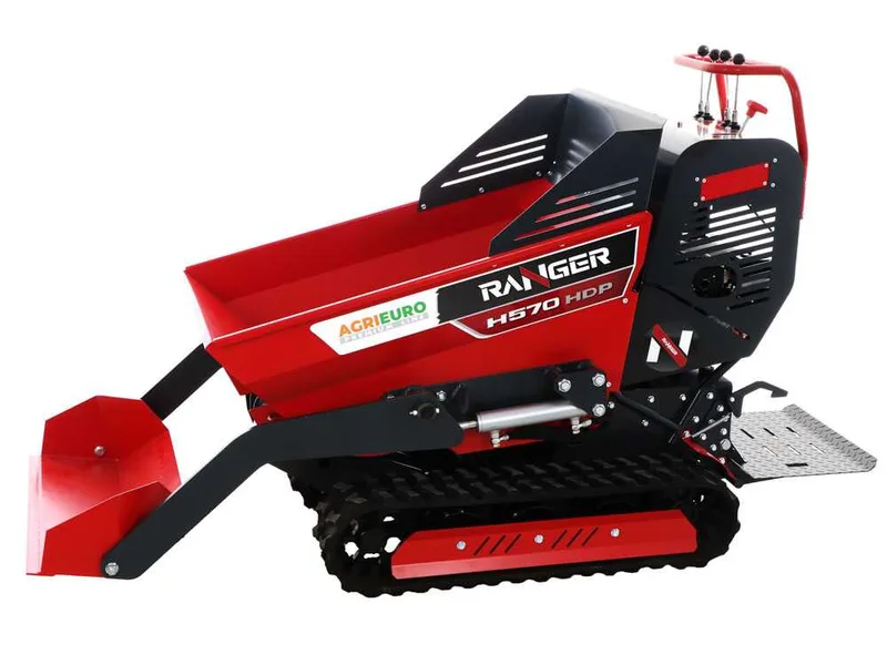 Brouette motorisée à chenilles dumper Ranger H570 HDP - Moteur Honda GX200 - Transmission hydrostatique