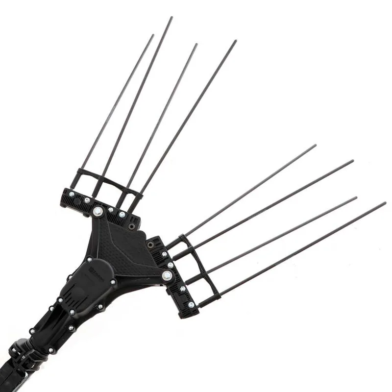 Peigne vibreur électrique à batterie Zanon Karbonium EVO AL 200/K - 170/250 cm - Perche télescopique