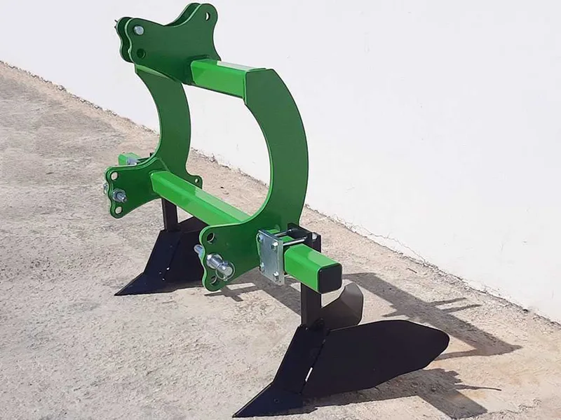 Seven Italy Big - Butteur à 2 dents - Châssis de 140 cm - Pour tracteurs avec attelage à trois points