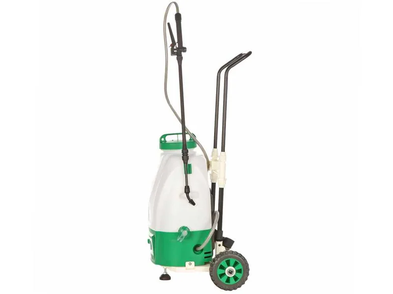 Ribimex Pila 16 - Pompe de pulvérisation sur chariot à batterie - 16 litres - 20 V - 2 Ah