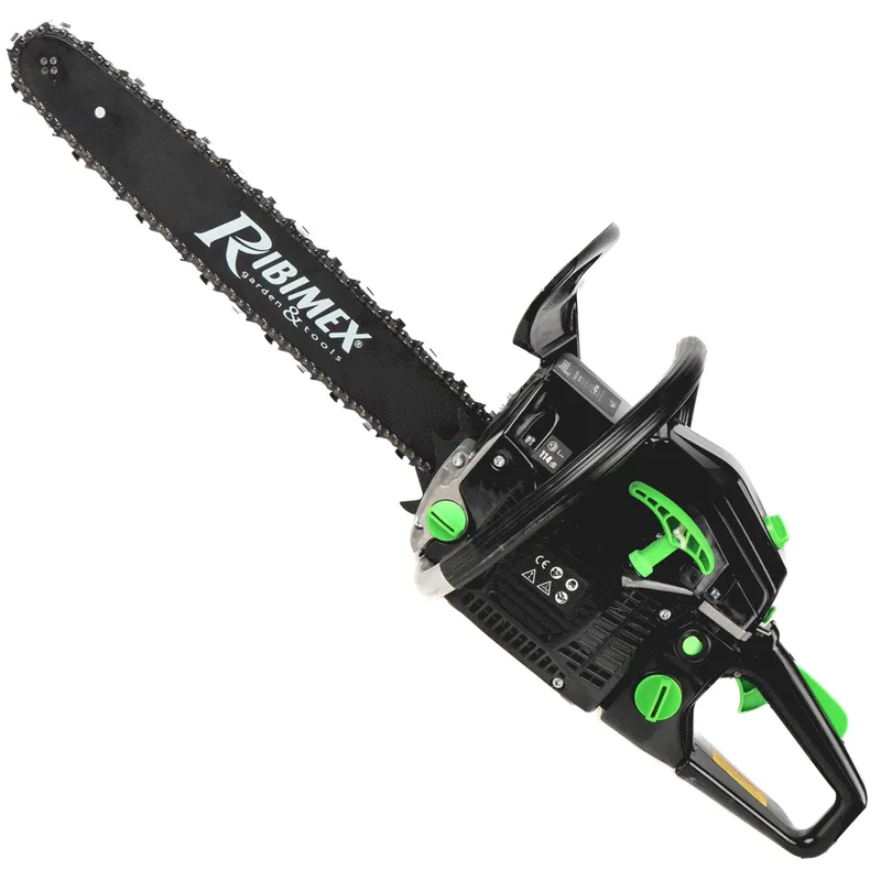 Ribimex PRTRT451 - Tronçonneuse de coupe thermique - Lame de 45 cm