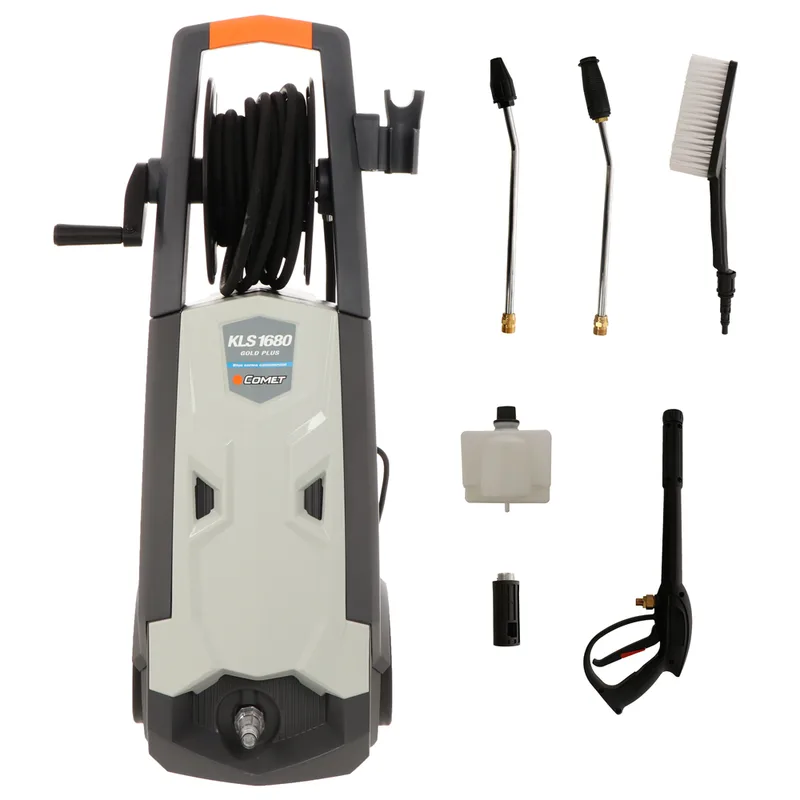 Comet KLS 1680 Gold Plus - Nettoyeur haute pression semi-professionnel à eau froide - 160 bars - 498 lt/h
