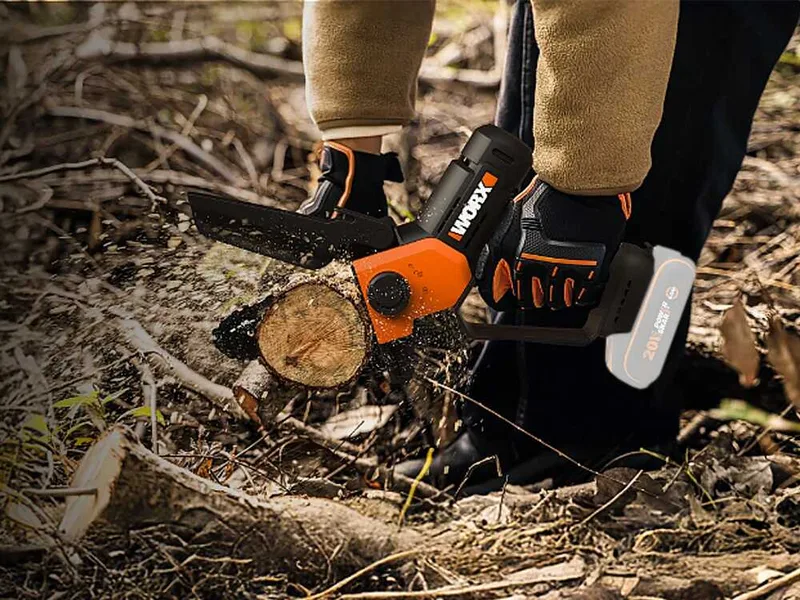 Worx WG326E - Élagueuse sur batterie + perche de rallonge de 125 cm - 20 V 4 Ah