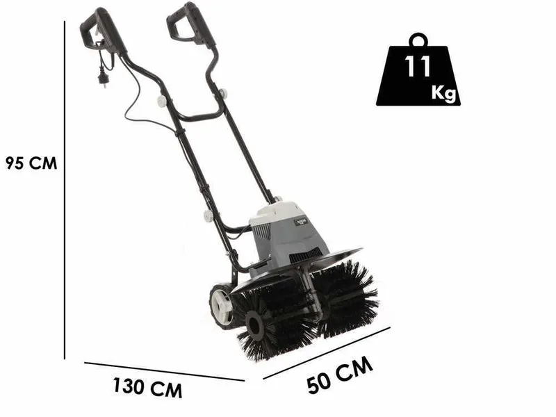 Balayeuse électrique Blackstone TS-400 - Balayeuse pour pelouses synthétiques