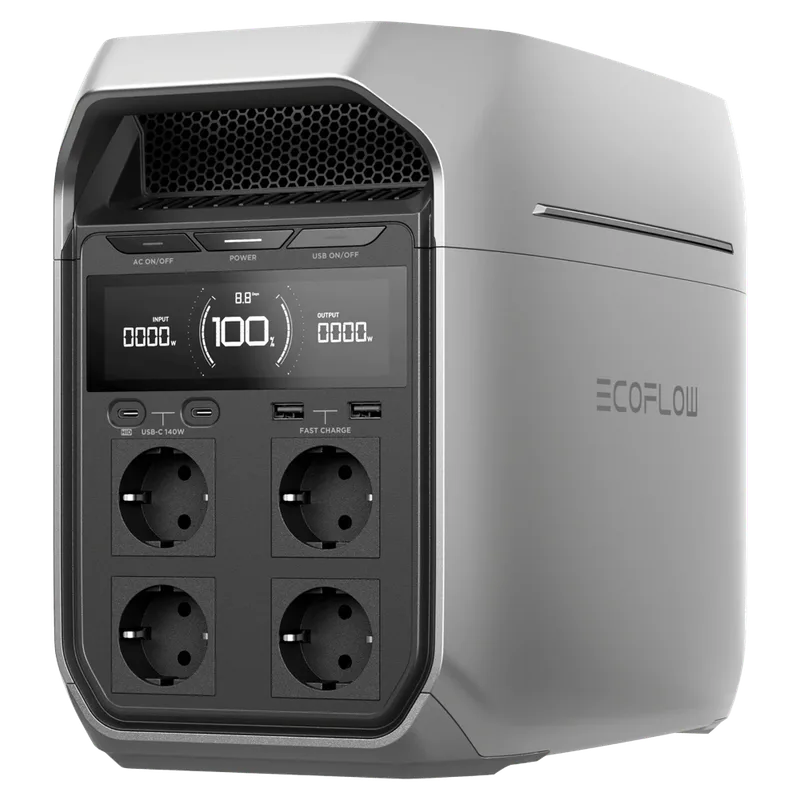 EcoFlow Delta 3 Plus - Batterie PowerStation Portable - 1800W - 1024 Wh/51.2V