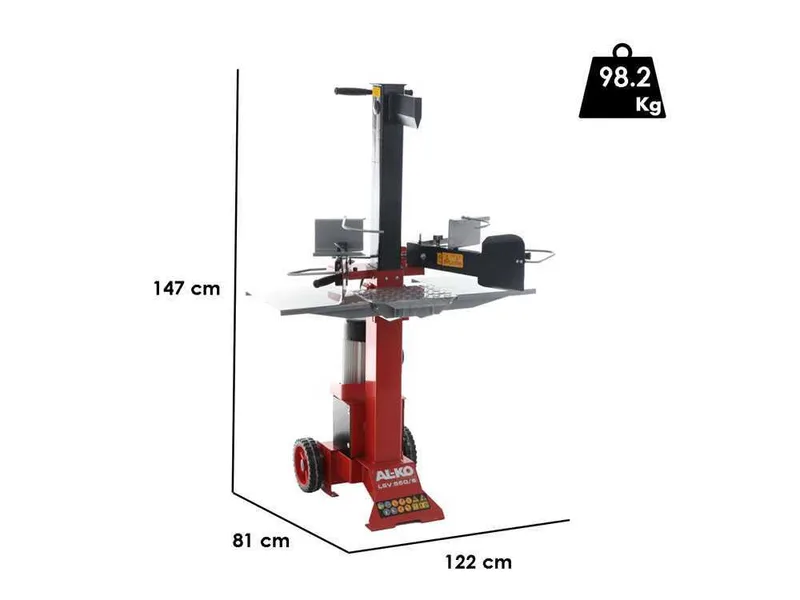 AL-KO LSV 550/6 - Fendeuse à bois électrique - Verticale - 230V