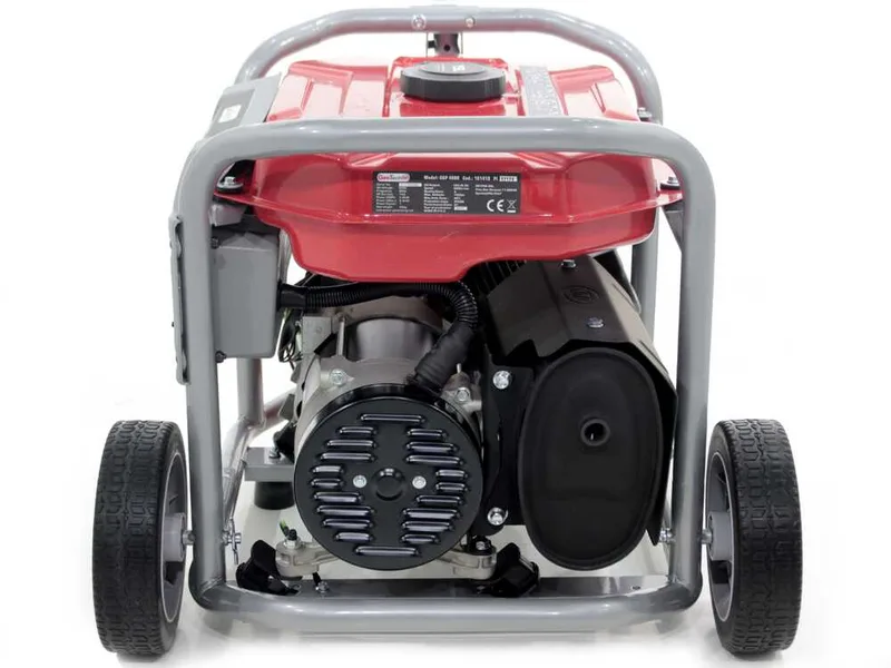 GeoTech Pro GGP 4000 - Groupe électrogène sur chariot avec AVR 3.6 kW - Continue 3.2 kw Monophasé