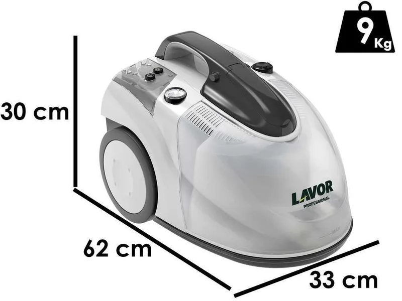 Nettoyeur à vapeur LAVOR GV Egon VAC 4.1 Plus - réservoir d'eau rechargeable