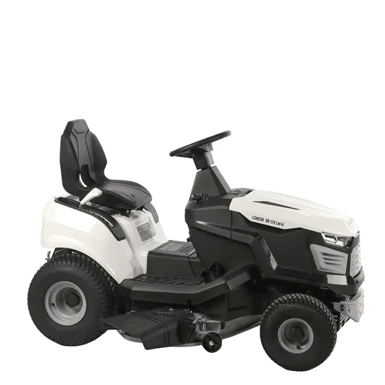 BlackStone CONDOR 98-170 LM-H - Tracteur tondeuse avec transmission hydrostatique - Éjection latérale - Mulching