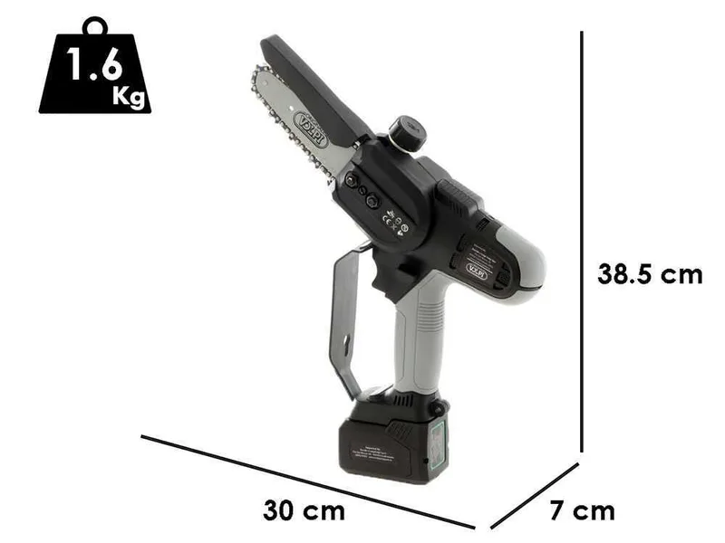 Élagueuse à batterie manuelle Volpi KVS5500 - 14.4V 4Ah