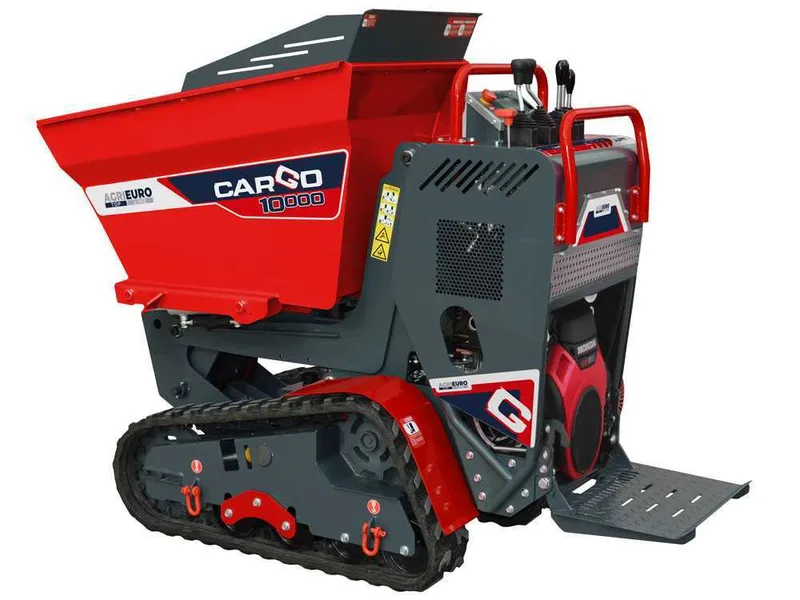 Brouette à moteur sur chenilles AgriEuro Top-Line cargo L 10000 hedh 4.0 - Honda GXe630