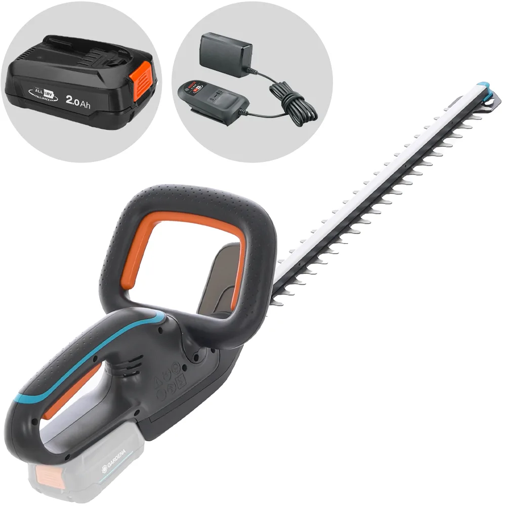 Gardena EasyCut 45/18V P4A - Taille-haie à batterie 18V/2Ah - Lame de 45 cm