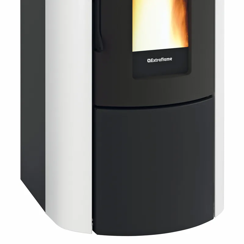 Extraflame Costanza Idro 16 poêle à granulés bouilleur Blanc
