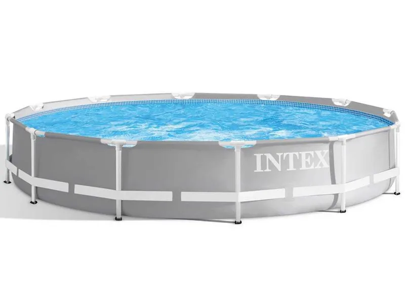 Intex Prisma Frame 26712NP - Ø366x76 cm - Piscine Ronde + Épurateur à cartouche