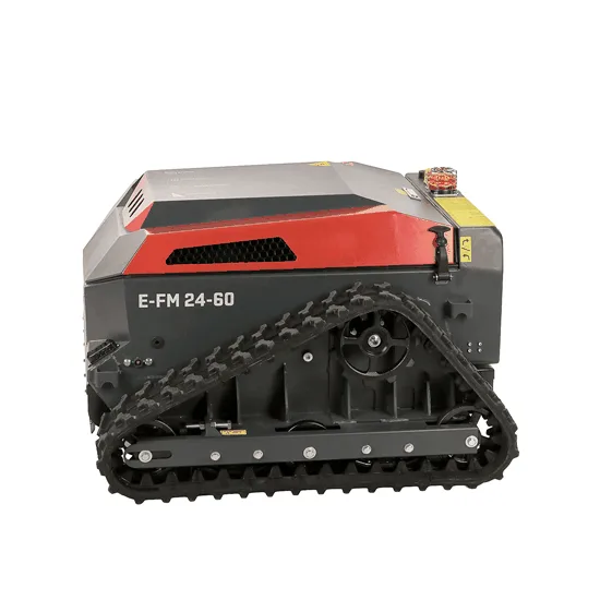 Blue Bird E-FM 24-60 - Robot débroussailleur à chenilles à batterie - 80 V/50 Ah - Radiocommandé