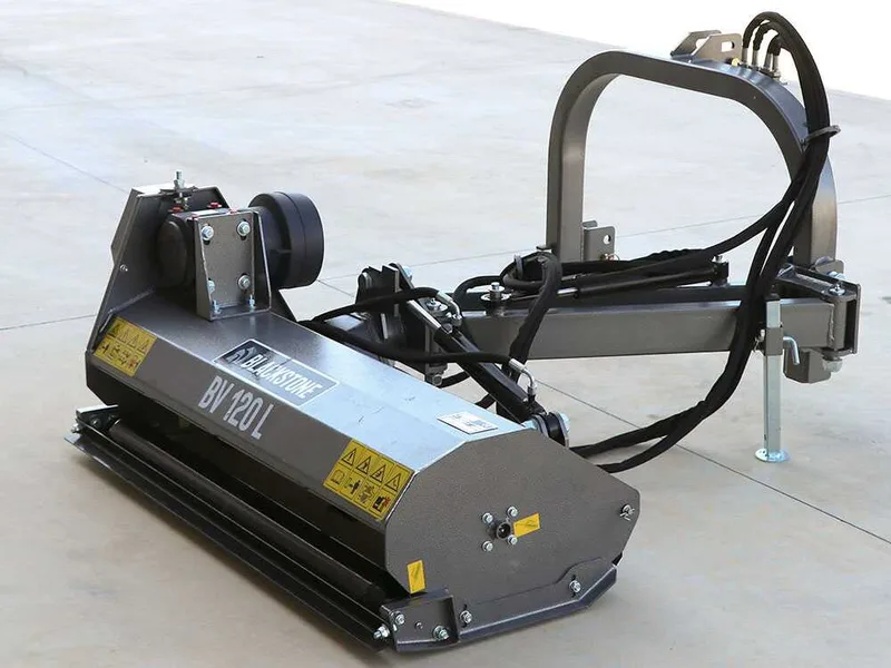BlackStone BV 120 L - Broyeur d'accotement latérale à bras pour tracteur - Série légère