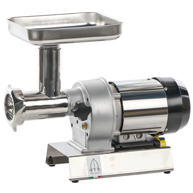 Tre Spade TC-22 INOX - Hachoir à viande électrique - 1100 W - N.22