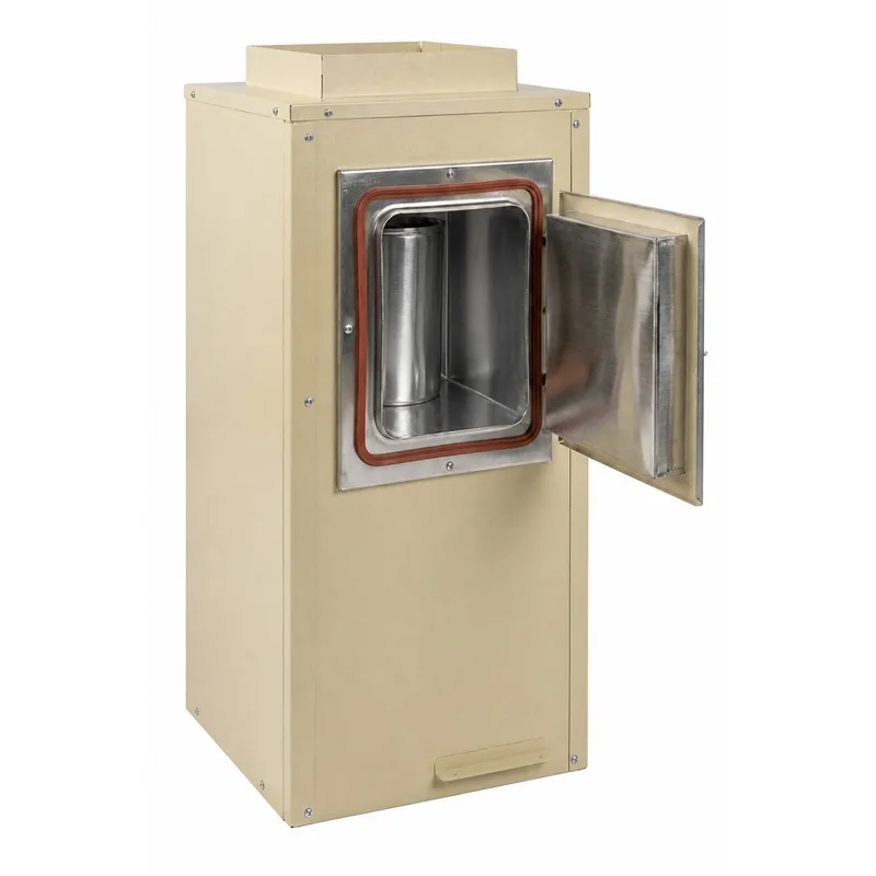 Schiedel Élément de gaine LB90 H=500 mm 270x270 mm avec raccord de ramonage PPL carré Ø 180 mm