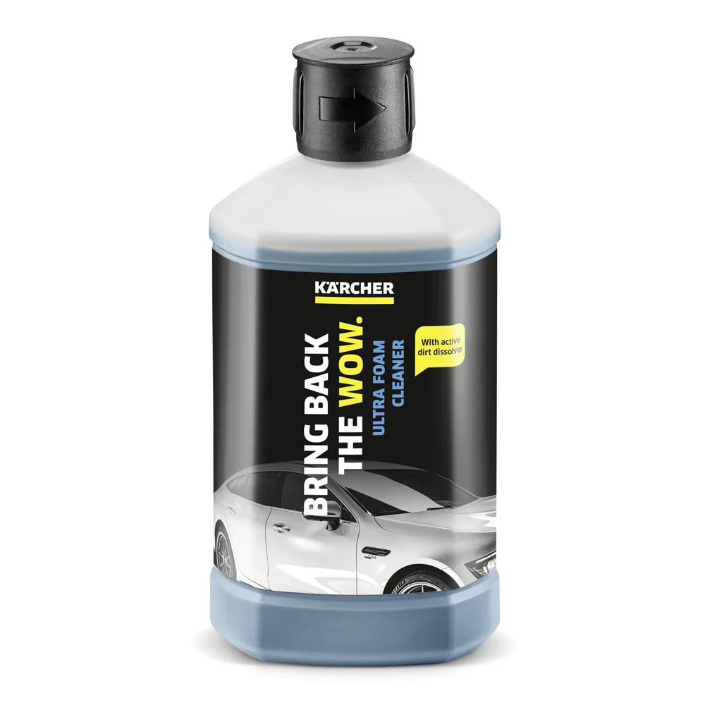 Détergent moussant pour voitures et moto 3 en 1 - pour nettoyeurs haute pression Kärcher