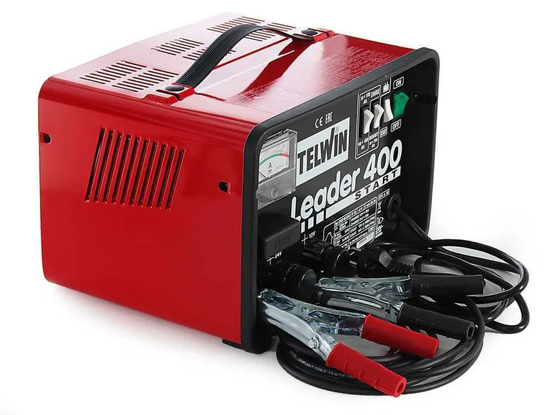 Telwin Leader 400 Start - Chargeur de voiture et démarreur - batteries humides/démarrage-arrêt 12/24V
