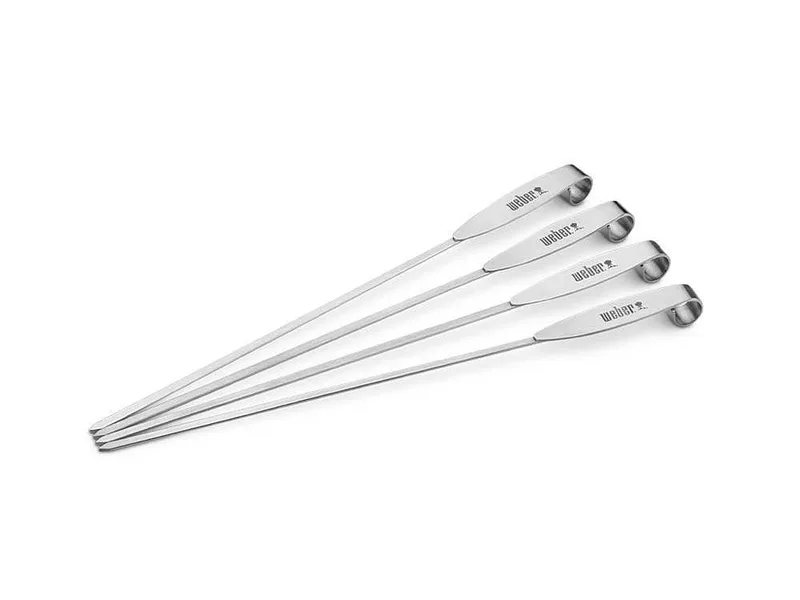 Lot de 4 brochettes Weber