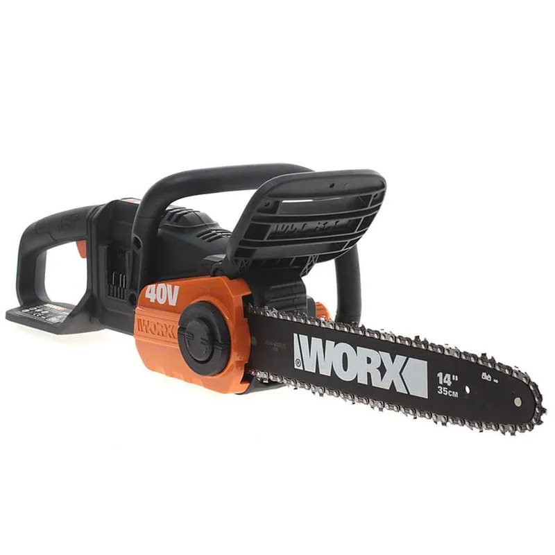 WORX WG384E.9 - Tronçonneuse à batterie - Guide 35 cm - 2 x 20 V