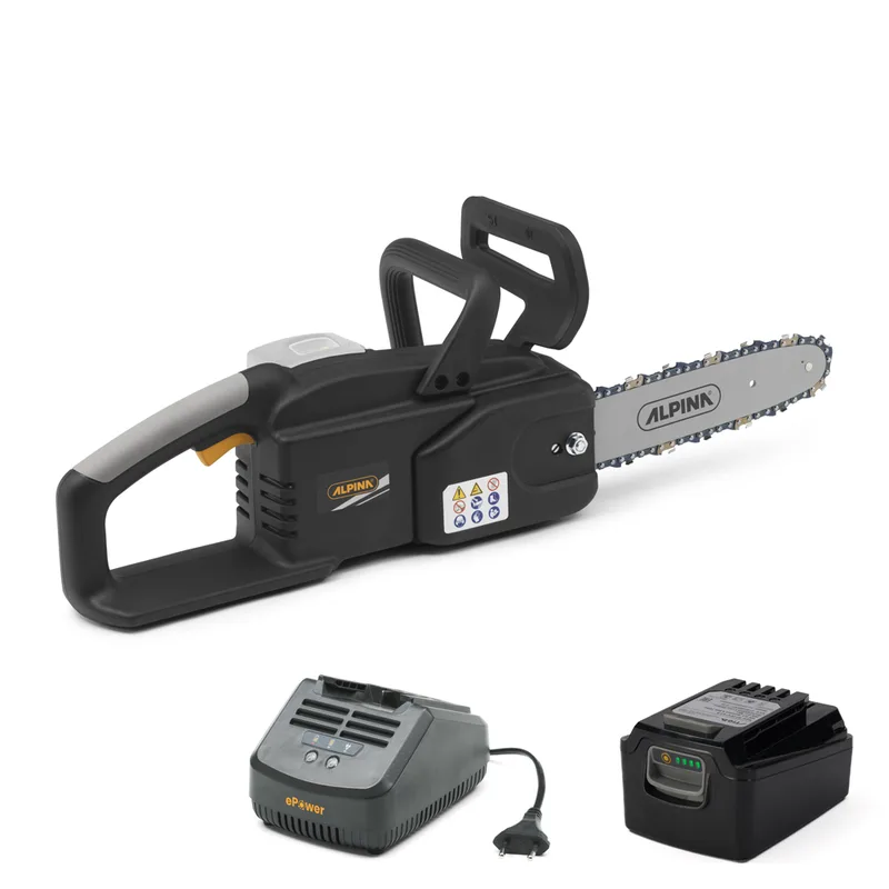 Alpina AC 20 Li Kit - Tronçonneuse à batterie 20 V/4 Ah - Guide de 25 cm