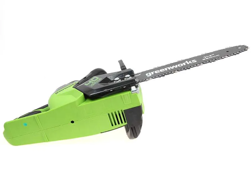 Greenworks GD40CS15 - Tronçonneuse à batterie 40 V - Guide de 35 cm