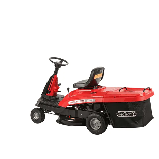 GeoTech RM 75-610 BSM - Tracteur mini-rider avec boîte de vitesses mécanique - Moteur 224 cm³