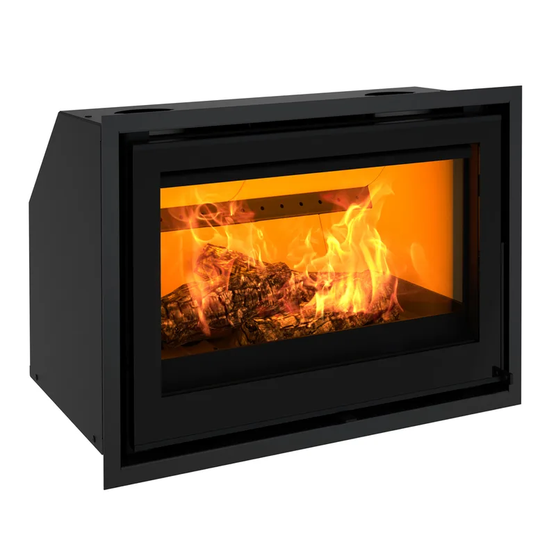 Dovre Vista 702I insert de cheminée à bois fonte noir