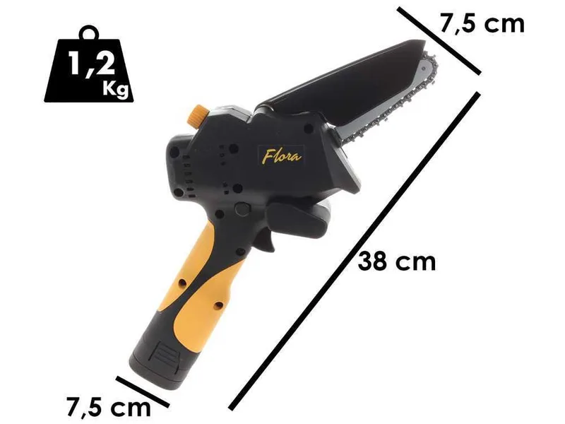 Élagueuse à batterie manuelle Agritec Flora PCP100A - 2x 14,4V 2,6Ah