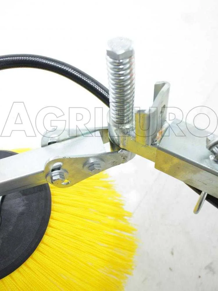 Rampe de désherbage interligne professionnelle avec brosse rotative de 40 cm en nylon