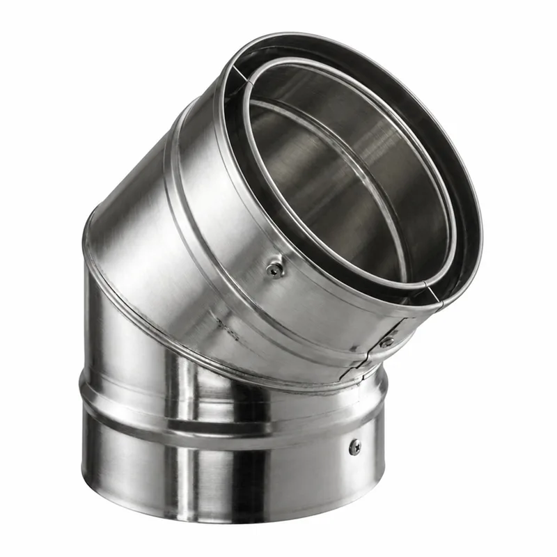 Schiedel Coude 45° pour ICS Ø 150 mm