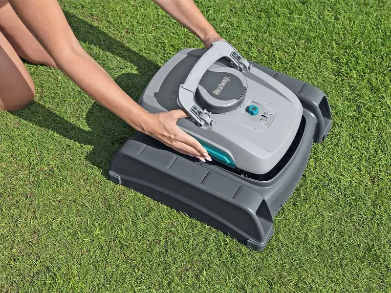Robot nettoyeur de piscine à batterie Bestway Aquatronix Pro G300 - Avec skimmer intégré