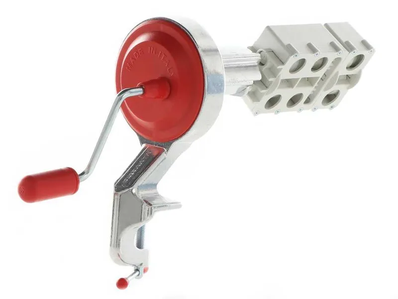 MAMMAMIA Big Mama - Machine à pâtes manuelle en aluminium