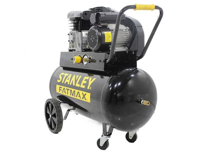 Stanley Fatmax B 255/10/100 - Compresseur d'air électrique monophasé à courroie - Moteur 2 CV - 100 L