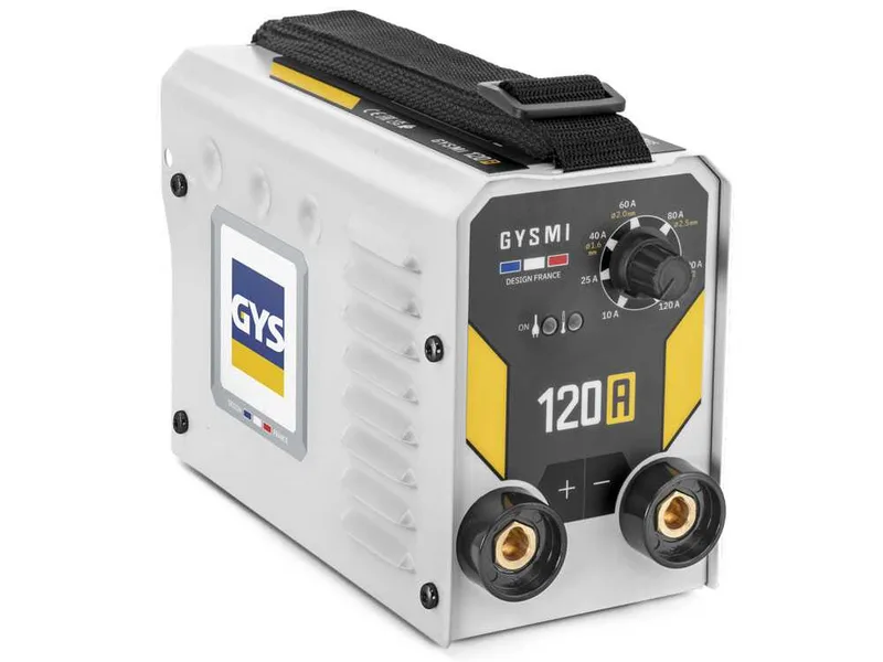 Gys Gysmi 120A - Poste à souder inverter (MMA) - Kit mallette - Courant continu (CC)