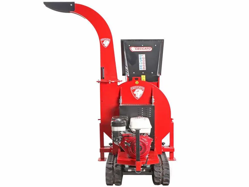 Ceccato Tritone Monster Cingo - Broyeur autotracté à chenilles - Moteur Honda GX390