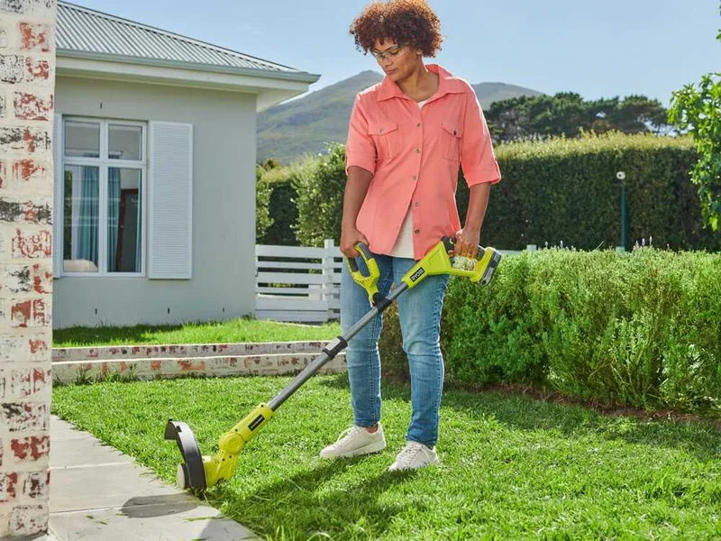 Ryobi RHT1845LT25M20 - Kit taille-haie + coupe-bordure à batterie - 18 V 2 Ah