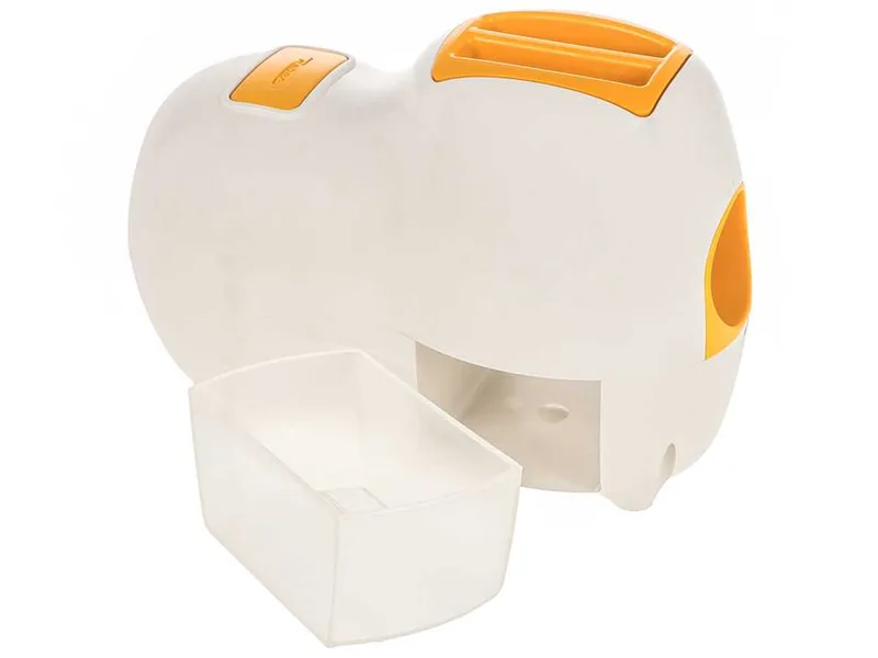 Reber Fido 9250 BG Blanc/Jaune - Râpe électrique de table - 140 W