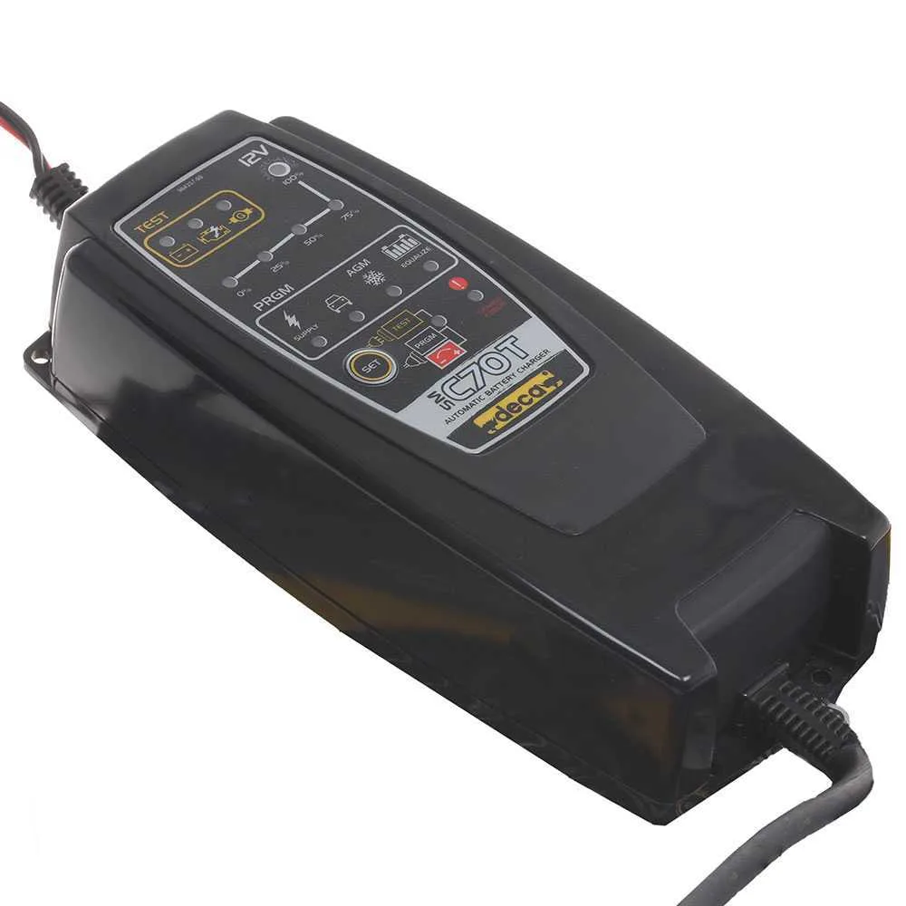 Chargeur de batterie automatique et mainteneur de charge DECA SM C70T - batteries jusqu'à 150Ah