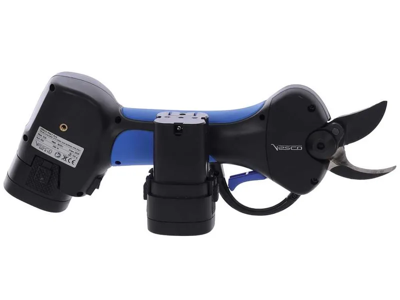 VESCO X30 - Sécateur électrique de taille à batterie - 2x 14,4 V 2,6 Ah - Diamètre de coupe 32 mm
