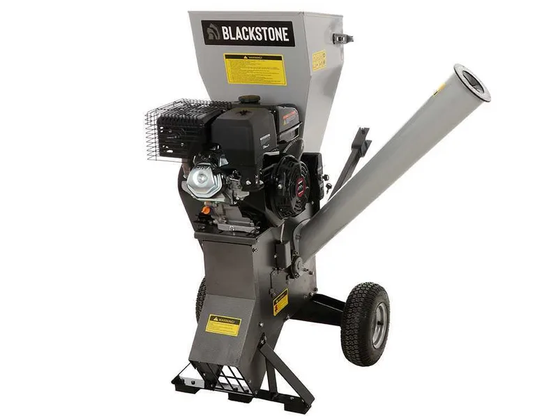 Blackstone CSB150E-L - Broyeur de branches thermique - Moteur à essence Loncin 15 CV - Démarrage électrique