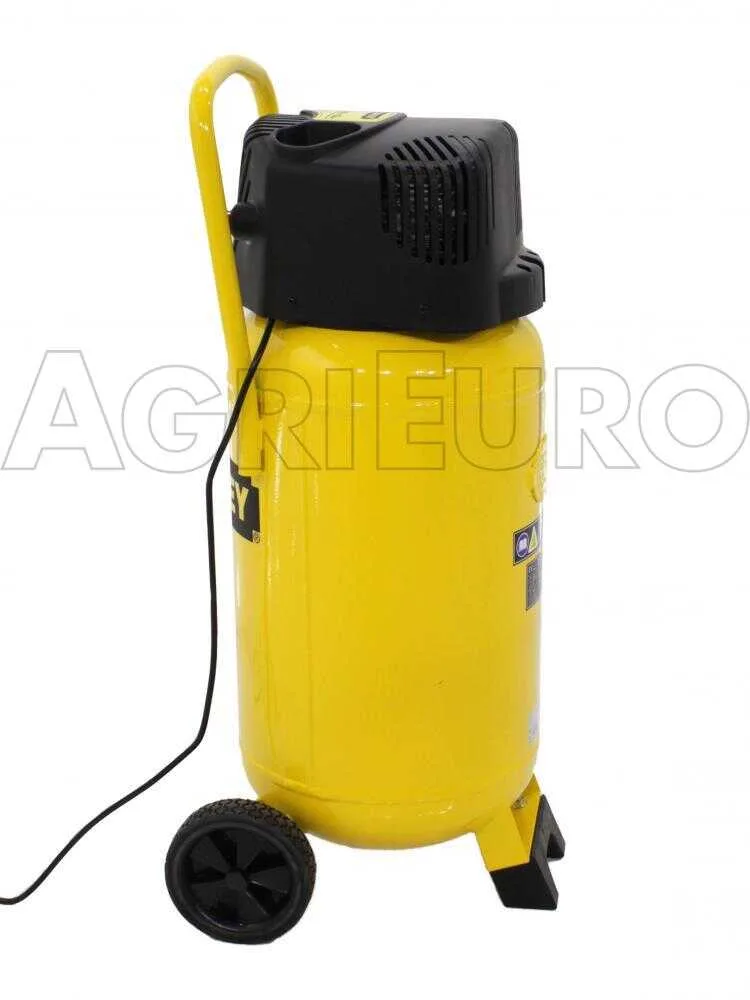 Stanley D230/10/50V - Compresseur électrique vertical monophasé, oil-less - Moteur 2 CV - 50 L
