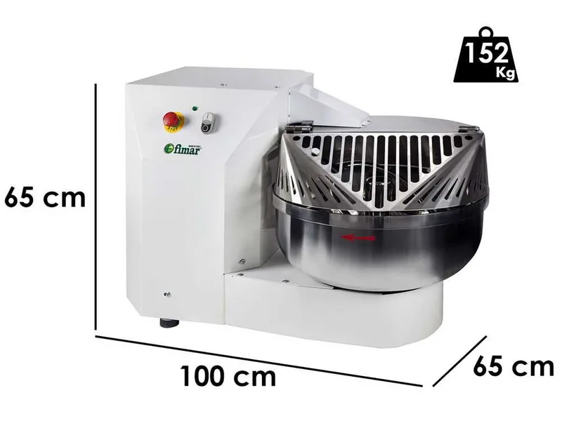 Pétrin à fourche FIMAR FF30N - Monophasé