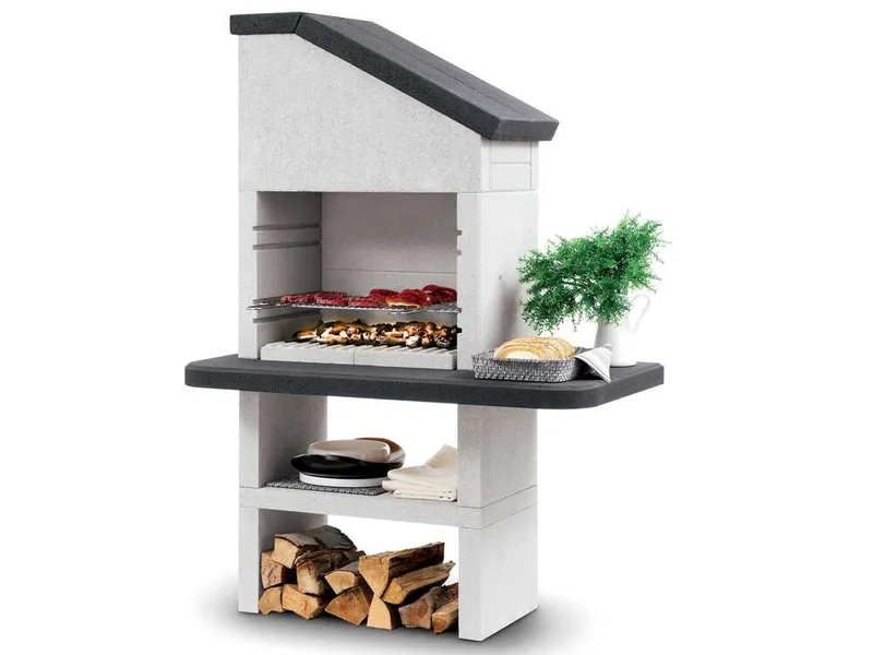 Palazzetti Dubai - Barbecue à bois et charbon en maçonnerie
